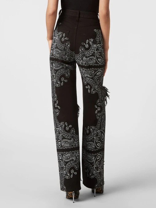 Широкие джинсы PHILIPP PLEIN
