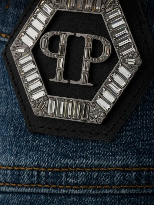 Широкие джинсы PHILIPP PLEIN