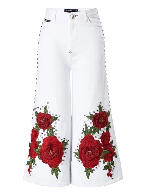 Широкие джинсы PHILIPP PLEIN