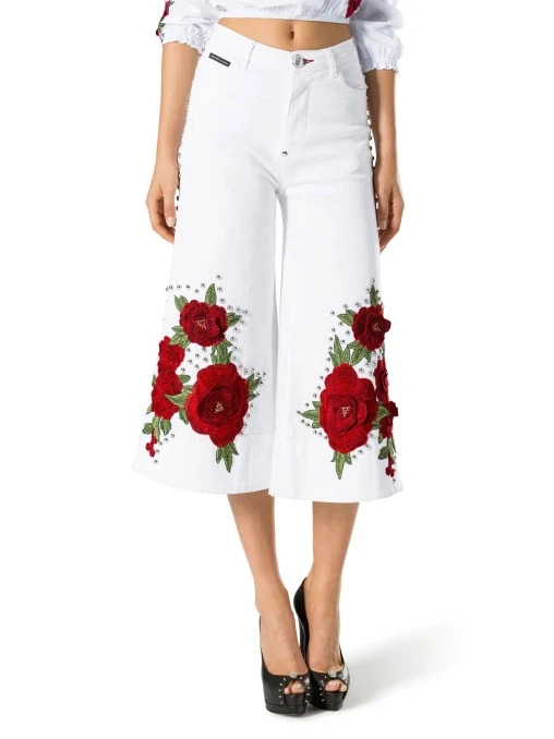 Широкие джинсы PHILIPP PLEIN