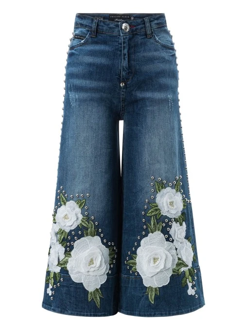 Широкие джинсы PHILIPP PLEIN
