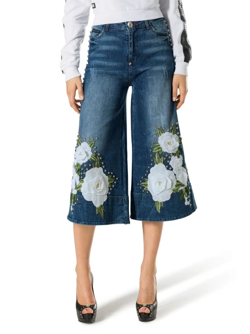 Широкие джинсы PHILIPP PLEIN