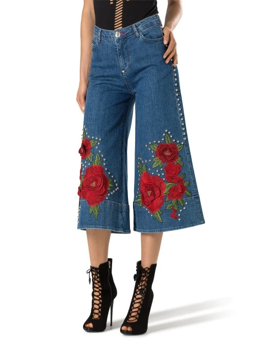 Широкие джинсы PHILIPP PLEIN