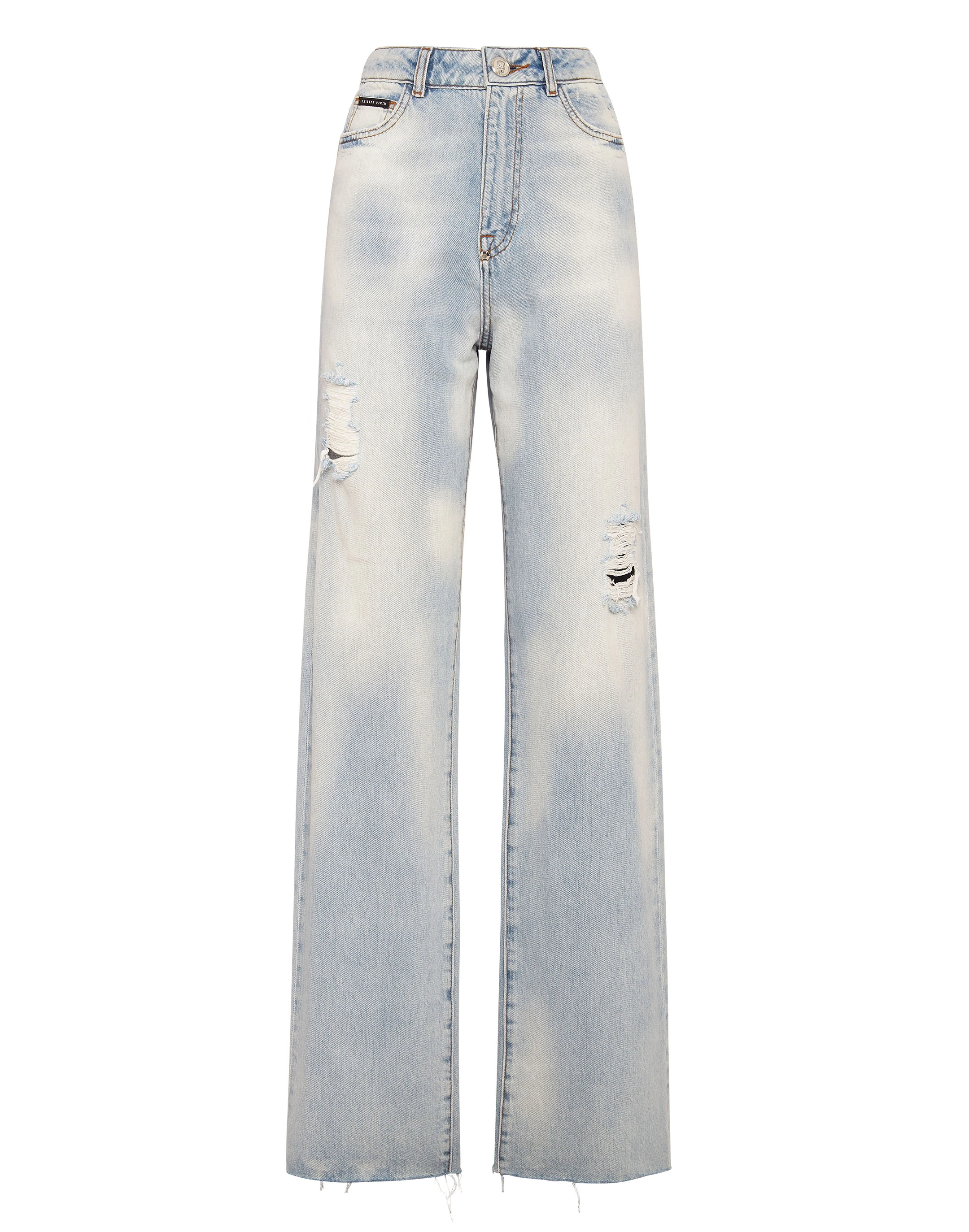 Широкие джинсы