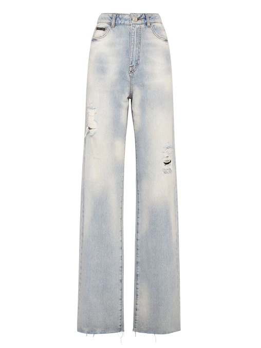 Широкие джинсы PHILIPP PLEIN