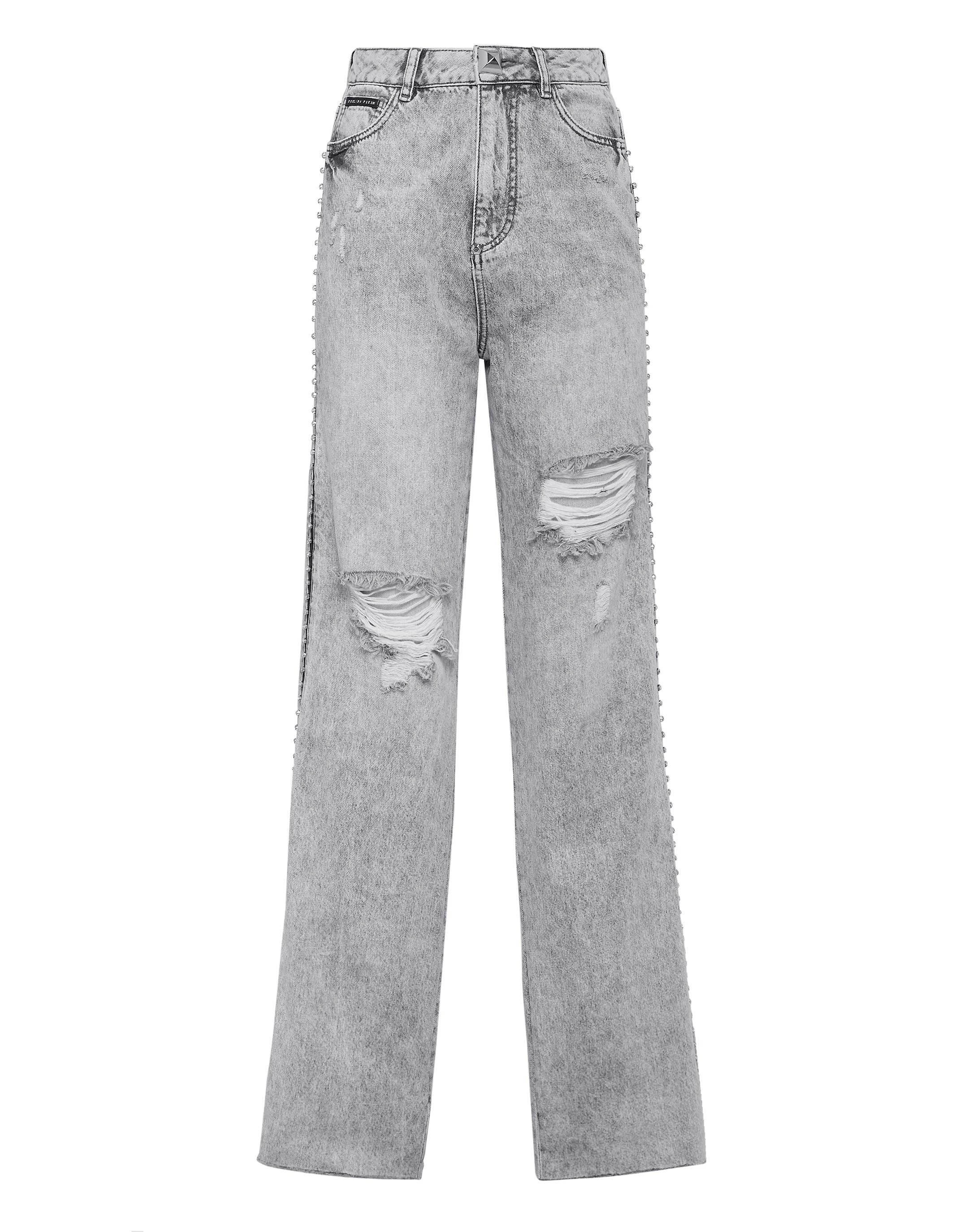 Широкие джинсы