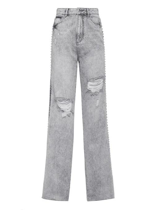 Широкие джинсы PHILIPP PLEIN