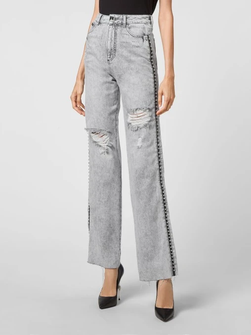Широкие джинсы PHILIPP PLEIN