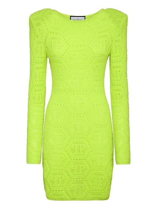 Трикотажное платье PHILIPP PLEIN