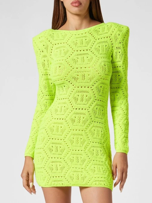 Трикотажное платье PHILIPP PLEIN