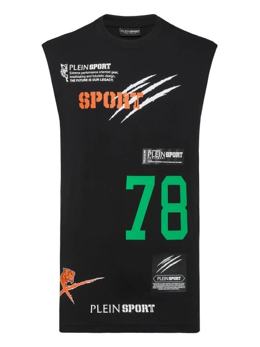 Спортивный топ PLEIN SPORT