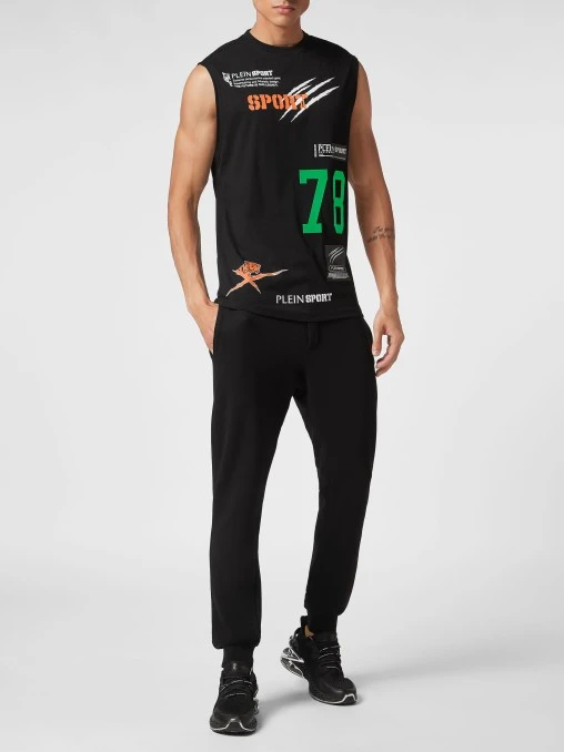 Спортивный топ PLEIN SPORT