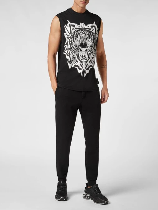 Спортивный топ PLEIN SPORT