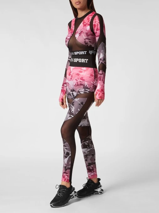 Спортивный топ PLEIN SPORT