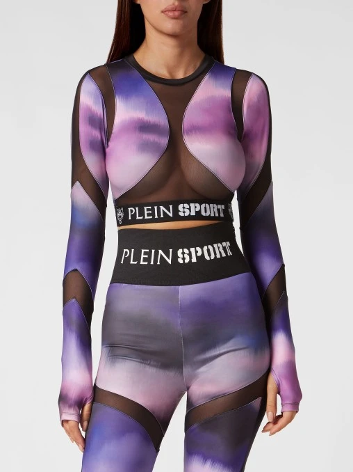 Спортивный топ PLEIN SPORT