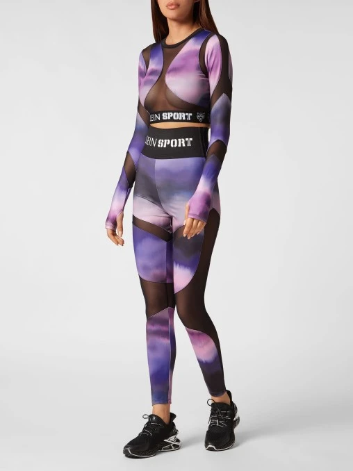 Спортивный топ PLEIN SPORT
