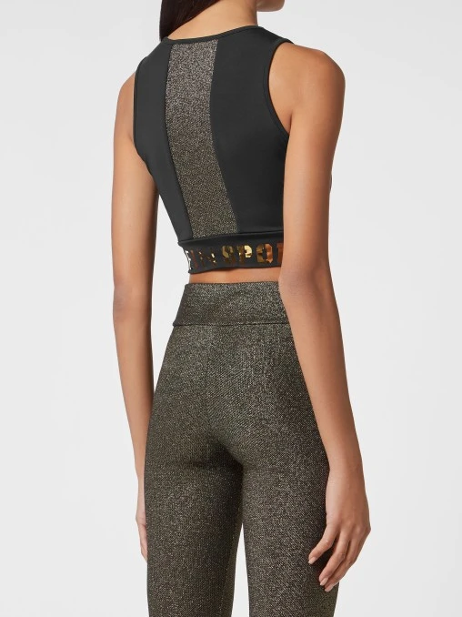 Спортивный топ PLEIN SPORT