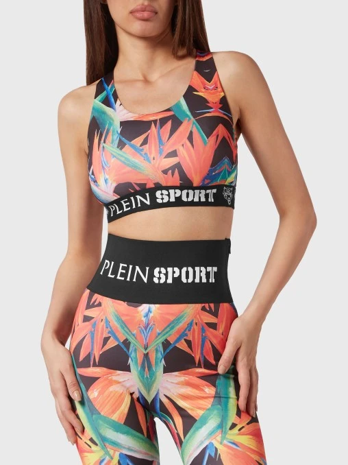Спортивный топ PLEIN SPORT