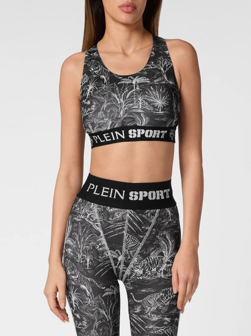 Спортивный топ PLEIN SPORT