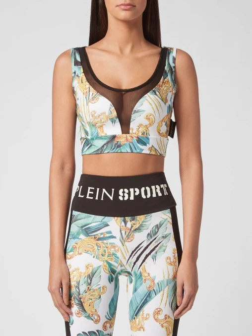 Спортивный топ PLEIN SPORT