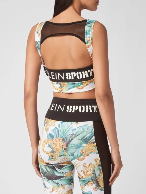 Спортивный топ PLEIN SPORT