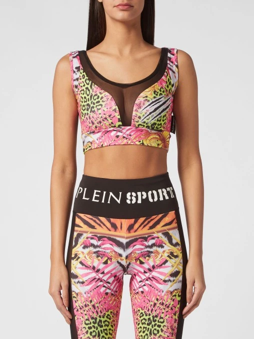 Спортивный топ PLEIN SPORT