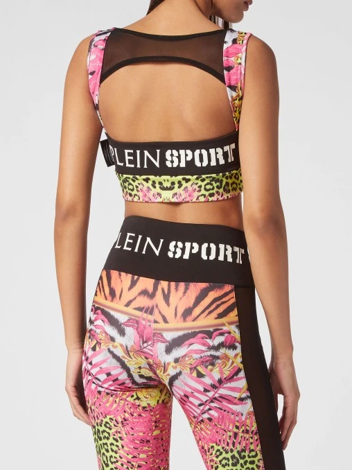 Спортивный топ PLEIN SPORT