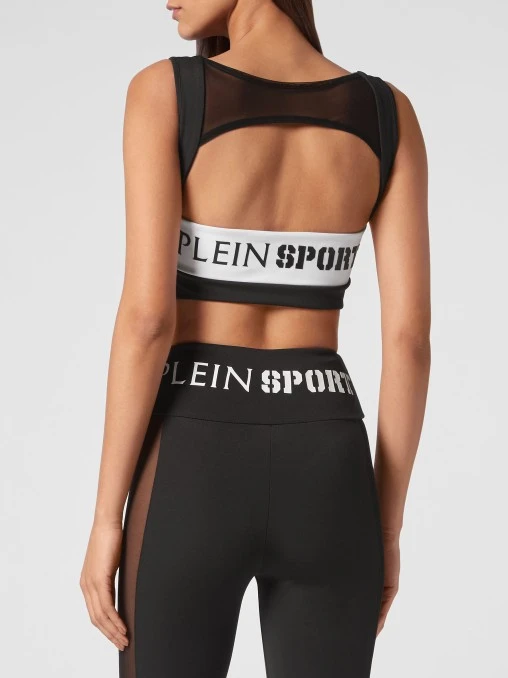 Спортивный топ PLEIN SPORT