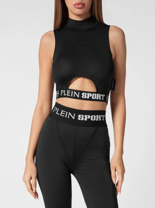Спортивный топ PLEIN SPORT