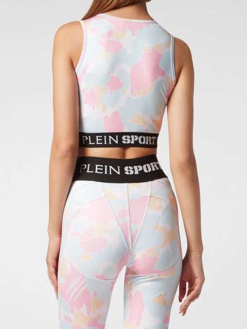 Спортивный топ PLEIN SPORT