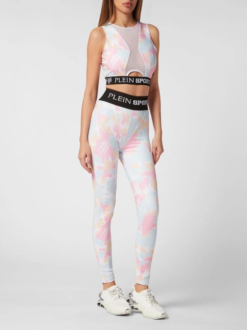 Спортивный топ PLEIN SPORT