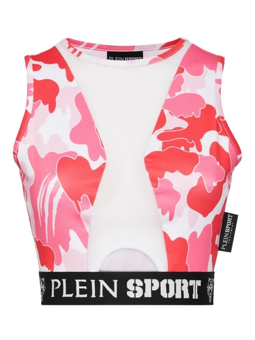 Спортивный топ PLEIN SPORT