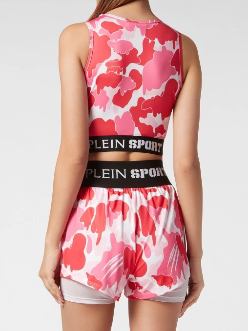Спортивный топ PLEIN SPORT
