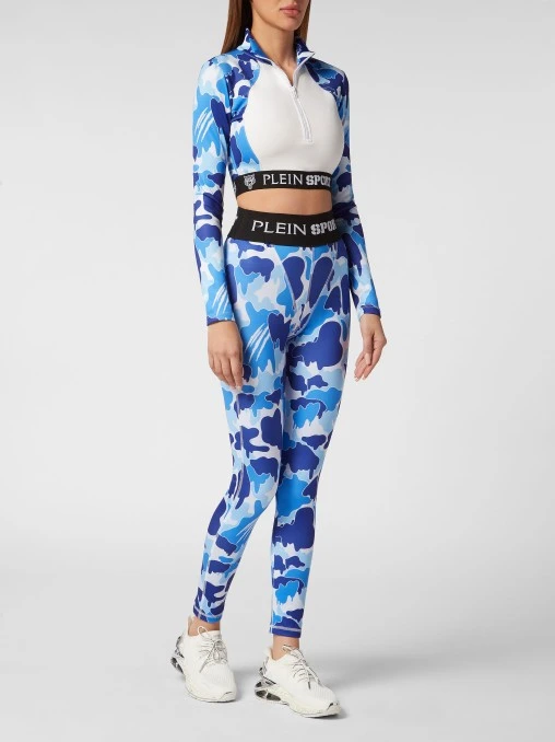 Спортивный топ PLEIN SPORT