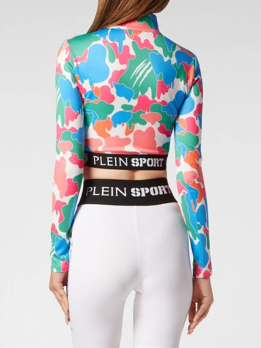 Спортивный топ PLEIN SPORT