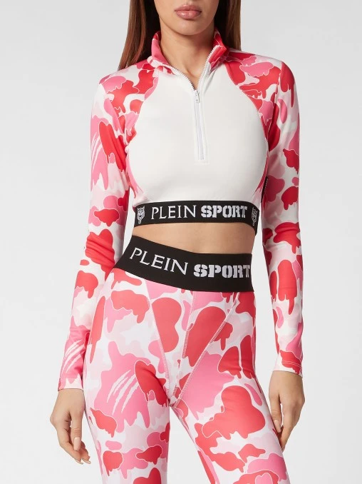 Спортивный топ PLEIN SPORT