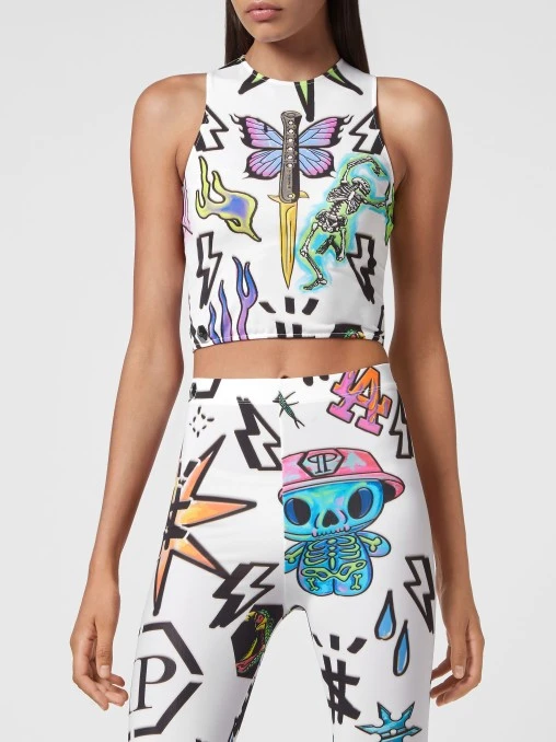 Спортивный топ PHILIPP PLEIN