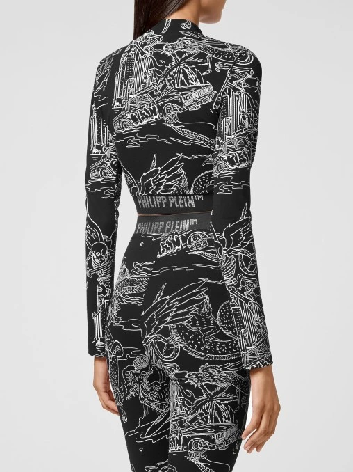 Спортивный топ PHILIPP PLEIN