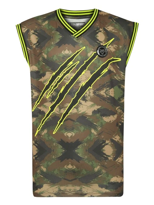 Спортивный топ PLEIN SPORT