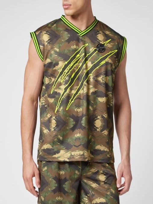 Спортивный топ PLEIN SPORT