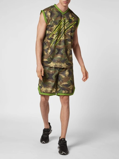 Спортивный топ PLEIN SPORT