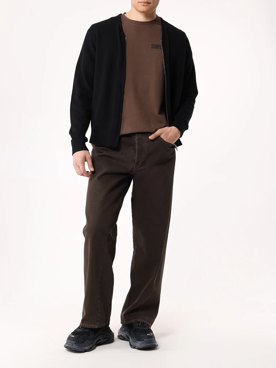 Джинсы Regular Fit хлопковые