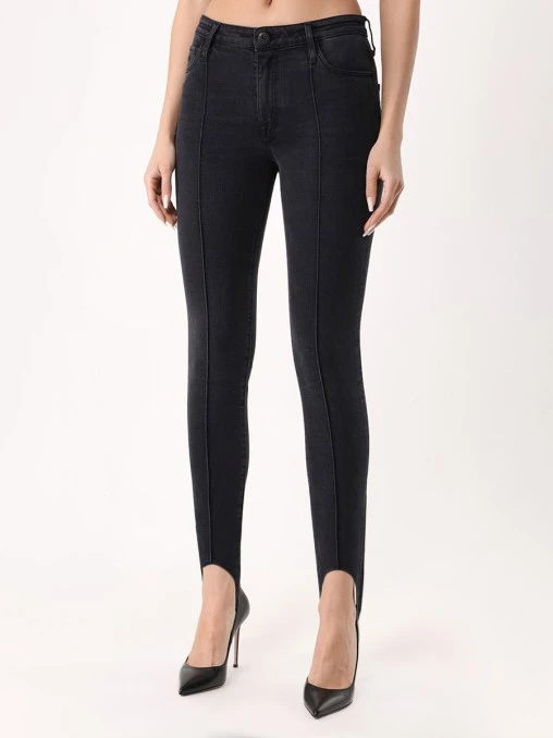 Джинсы Slim Fit со штрипками JACOB COHEN