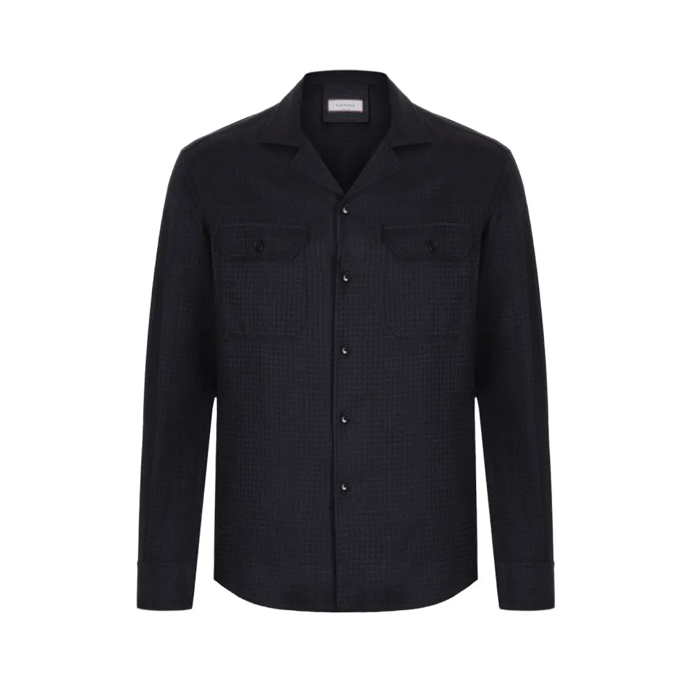 Рубашка Regular Fit из хлопка и лиоцелла