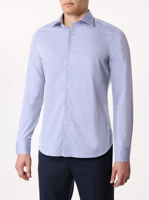 Рубашка Slim Fit хлопковая CANALI