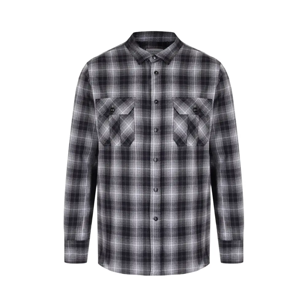 Рубашка Regular Fit из хлопка и лиоцелла