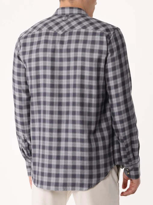 Рубашка Regular Fit хлопковая CANALI