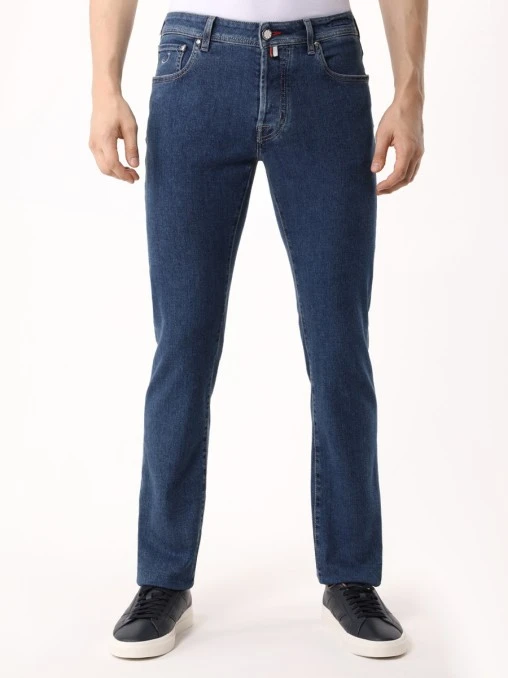 Джинсы Slim Fit хлопковые JACOB COHEN