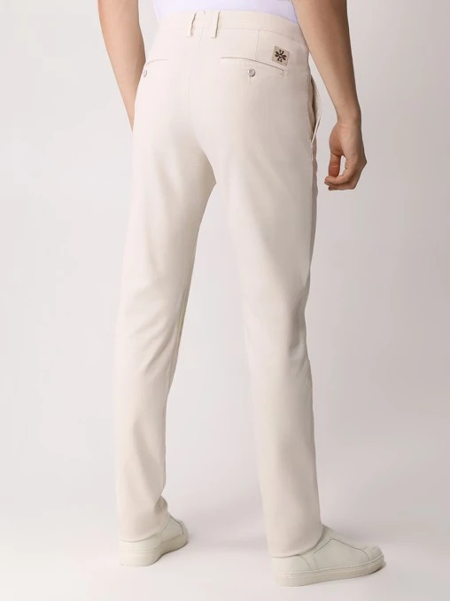 Брюки Slim Fit из модала и хлопка JACOB COHEN