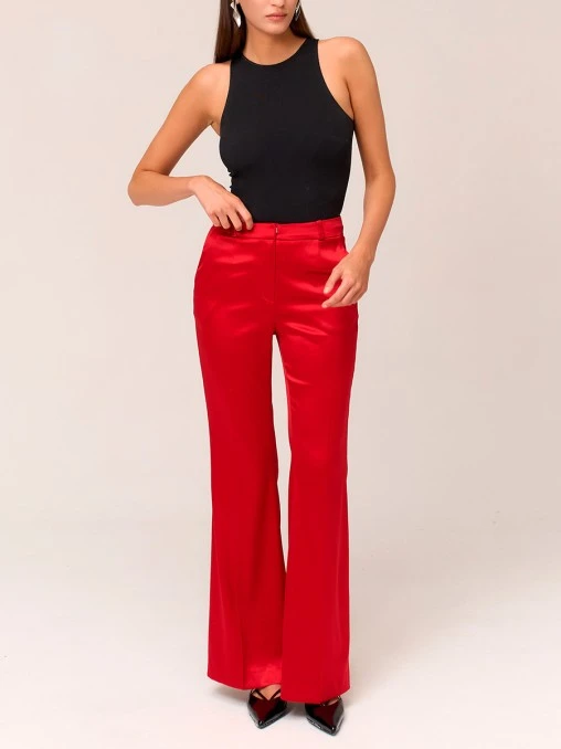 Брюки атласные DAN MARALEX